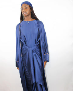 Siren Silk Drapes Abaya