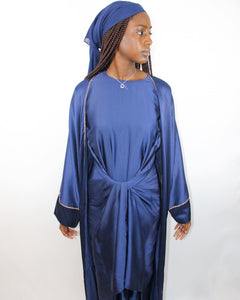 Siren Silk Drapes Abaya