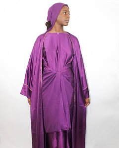 Siren Silk Drapes Abaya