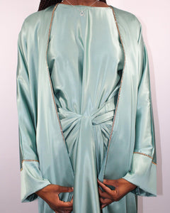 Siren Silk Drapes Abaya