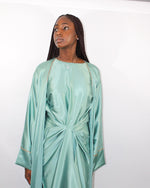 Load image into Gallery viewer, Siren Silk Drapes Abaya
