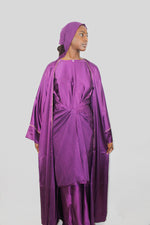 Load image into Gallery viewer, Siren Silk Drapes Abaya
